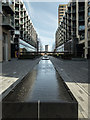 Water Feature near Millwall Dock, London E14