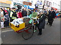 H4572 : Hand cart, St Patrick's Day 2015, Omagh by Kenneth  Allen