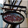 The Navy Public House on Southside Street, Plymouth