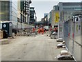 SJ8498 : Metrolink Second City Crossing, Construction of Exchange Square Stop by David Dixon