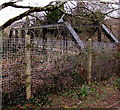 North side of a railway footbridge near Danescourt railway station, Cardiff