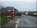 Bus stop and shelter on Stainland Road, Barkisland