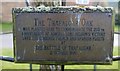 Trafalgar Oak plaque, Frampton on Severn