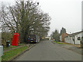 Brinkley High Street on a March morning