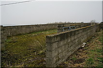 SE8349 : Sheep pens at Wold Farm by Ian S
