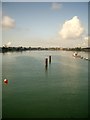 Forton Lake from the Millennium Bridge