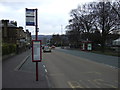 Bus stop on Trinity Street (A640)