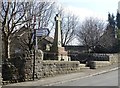 The war memorial in Stannington