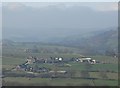 Milky misty view of The Loxley Valley