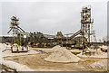 Sand processing plant