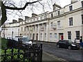 Ornate houses in the Upper Crescent