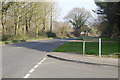 Looking across Wooldridge Walk on Horsemere Green Lane