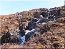 NG9047 : Cascade on the Allt Coire nan Cadhan by Alpin Stewart