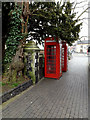 Two Telephone Boxes on Broad Street