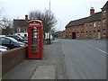 Telephone box on Main Street, Ollerton