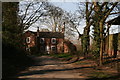 Quiet lane, past the church, in Cumberworth