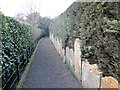 Rows of headstones from St Peter