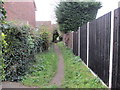 Footpath at back of Beechlands Court