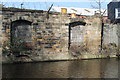 Disused building by the canal