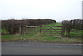 Field entrance off the A6075