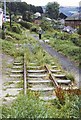 Welshpool and Llanfair Railway in the town 1964