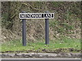 TM2582 : Mendham Lane sign by Geographer