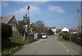 Village street, Warbstow Cross