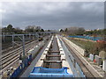 TQ1980 : Acton Crossrail diveunder construction - view west by David Hawgood