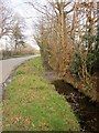 Ditch by the road, Goscott