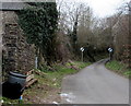 National Speed Limit signs, Margery Lane, Clearwell