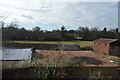 Corrugated farm buildings