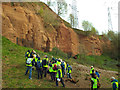 Visiting the former Barr Beacon Quarry