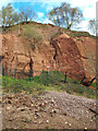 Signs of past events at the former Barr Beacon Quarry