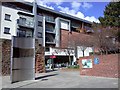 Blitz memorial and blue plaque, Princesshay, Exeter