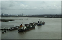 TQ5776 : River Thames from The QE2 Bridge by Martin Addison