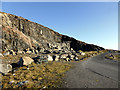 Quarry by the Vatersay Causeway