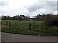 Field entrance & footpath off Low Road