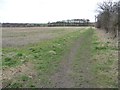 Public footpath to the Barwick Road, north of Garforth