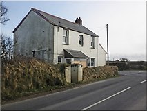 SS5744 : Dilapidated house at Berrydown Cross by Roger Cornfoot