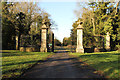 Ossington Hall gates