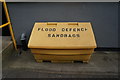TA0827 : Flood defence sandbags on Tadman Street, Hull by Ian S