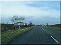 B5305 nears Goose Green crossroads