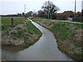 Drain beside Churchill Lane