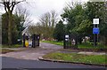 Entrance to Yardley Cemetery and Crematorium, Clay Lane, Yardley, Birmingham