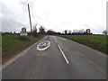 TM2480 : Entering Weybread on the B1116 Harleston Road by Geographer