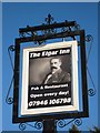 The Elgar Inn sign