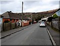 Harcombe Road houses at different levels, Llwynypia