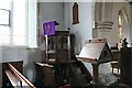 Lectern by the Pulpit