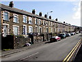 Long row of houses, Penrhys Road, Ystrad