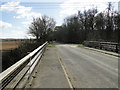 Loudham Hall Road from the bridge over the A12